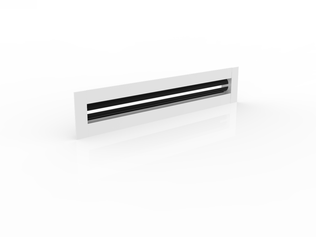 CRYPTIC SHOP-1 Slot-Linear Slot Diffuser 12"X2" Modern Vent Cover (1 Slot)