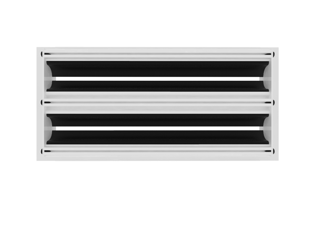 CRYPTIC SHOP-2 Slots Linear Slot Diffuser 8"X4" Modern Vent Cover (2 Slots)