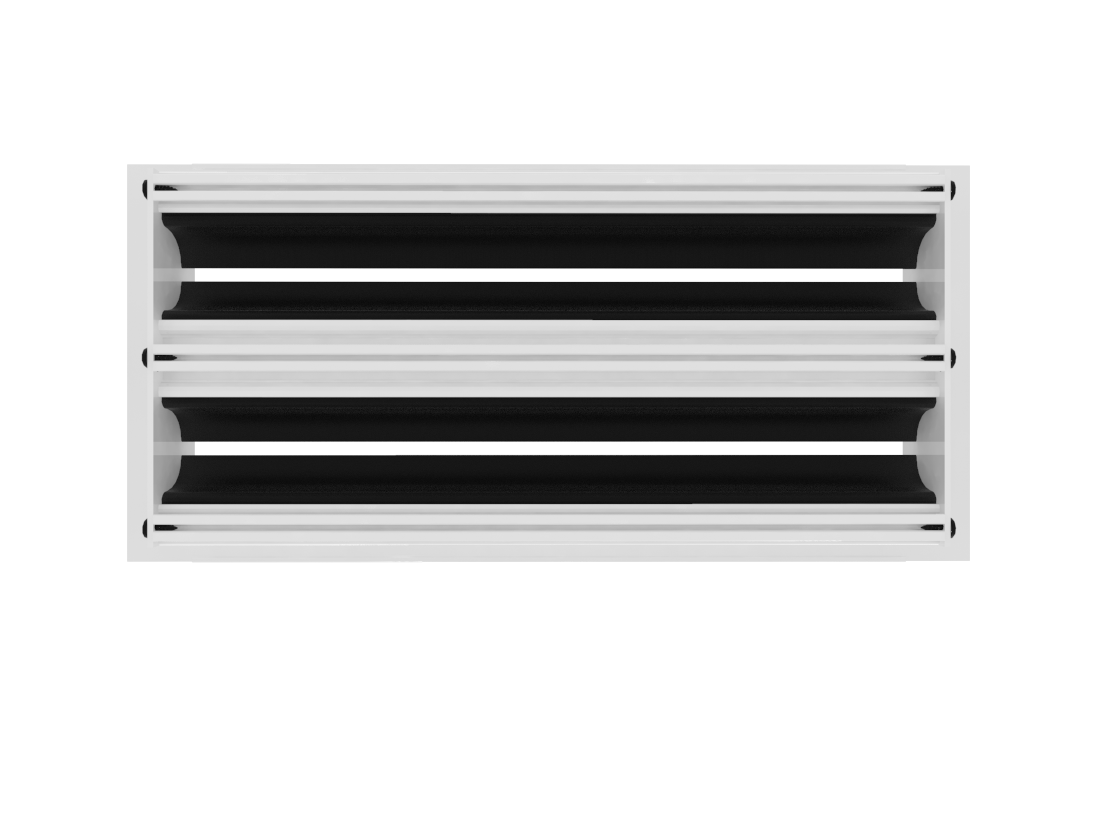 CRYPTIC SHOP-2 Slots Linear Slot Diffuser 6"X4" Modern Vent Cover (2 Slots)