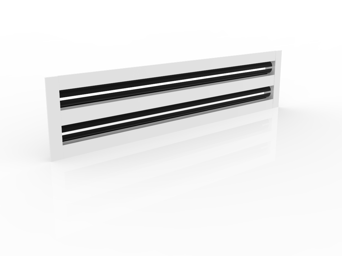 CRYPTIC SHOP-2 Slots Linear Slot Diffuser 22"X4" Modern Vent Cover (2 Slots)