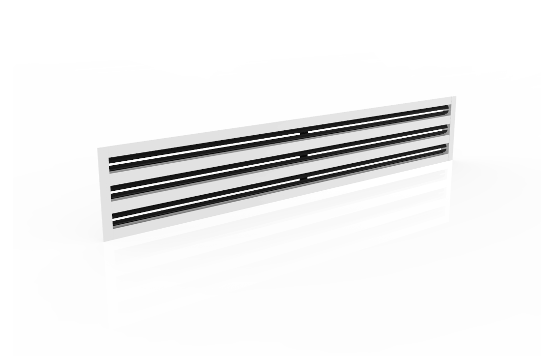 CRYPTIC SHOP-3 Slot Linear Slot Diffuser 36"X6" Modern Vent Cover (3 Slots)